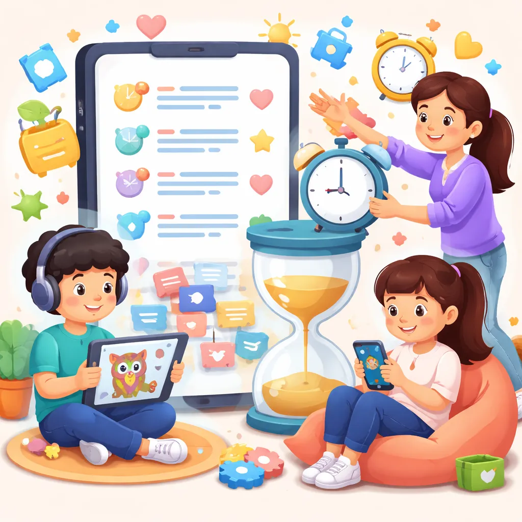 Can You Be a Smart Digital Learner? Let's Make Screen Time Rules for English Learning Apps!