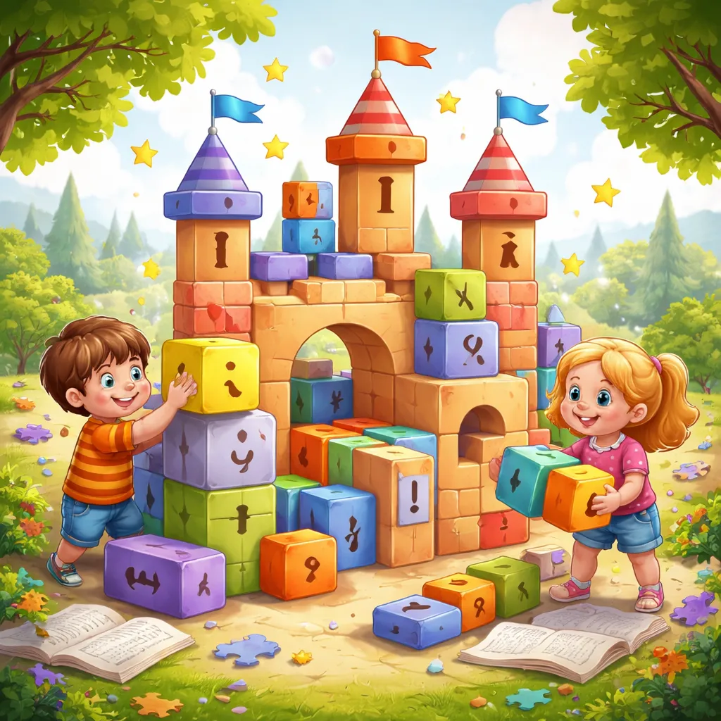 Bisakah Kamu Membangun Kastil Kalimat? Buka 80 Kalimat Majemuk-Kompleks yang Wajib Dikuasai untuk Anak Usia 7 Tahun