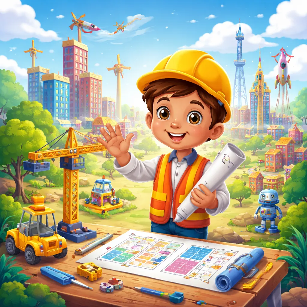 ¿Puedes construir un mundo con la canción árabe: El pequeño ingeniero (المهندس الصغير)?