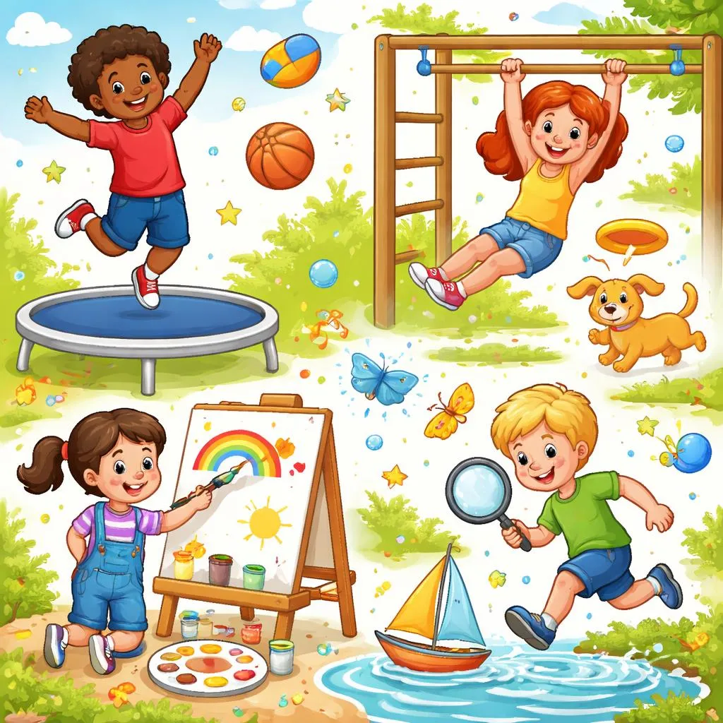 শিশুদের জন্য ক্রিয়া শব্দের তালিকা থেকে মজাদার অ্যাকশন শব্দ খুঁজে বের করতে পারেন?