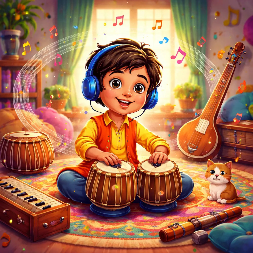 Bisakah Kamu Menemukan Irama dalam Lagu Hindi: Musisi Kecil (संगीतकार)?