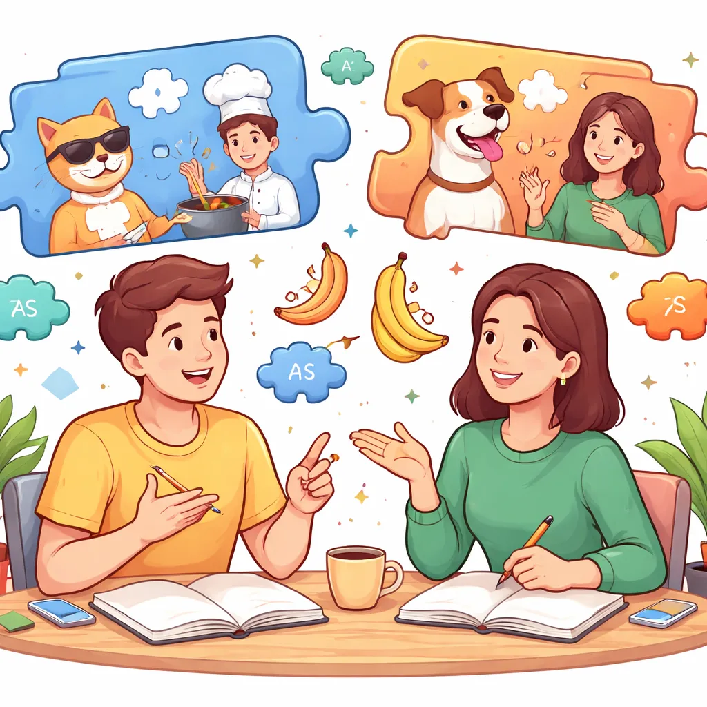 Can You Master Using “as” and “like” in Everyday English Sentences?