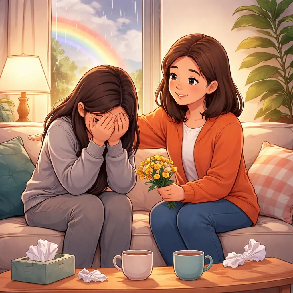¿Realmente puedes decirle a alguien “Sé feliz” o “Anímate” cuando se siente triste?