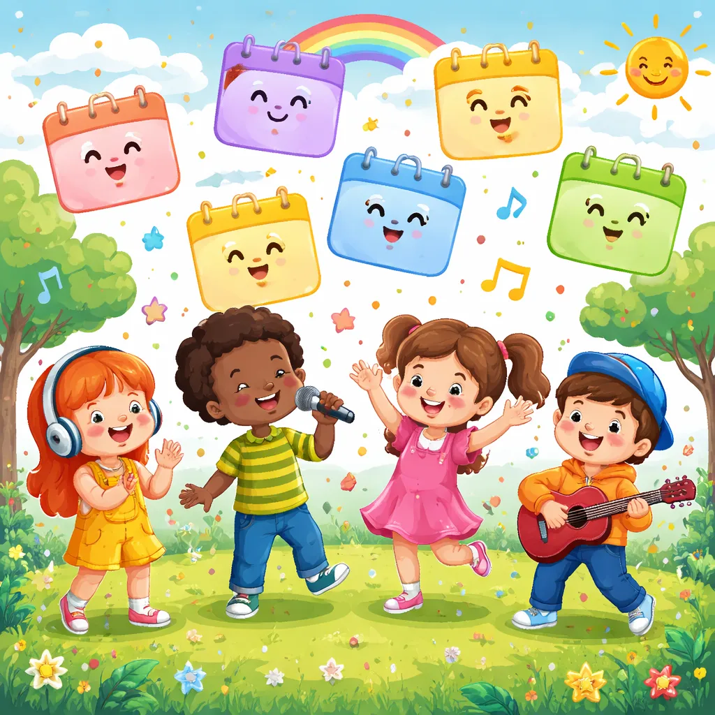 Can You Sing the Seven Days? Fun Days of the Week Songs and Activities!