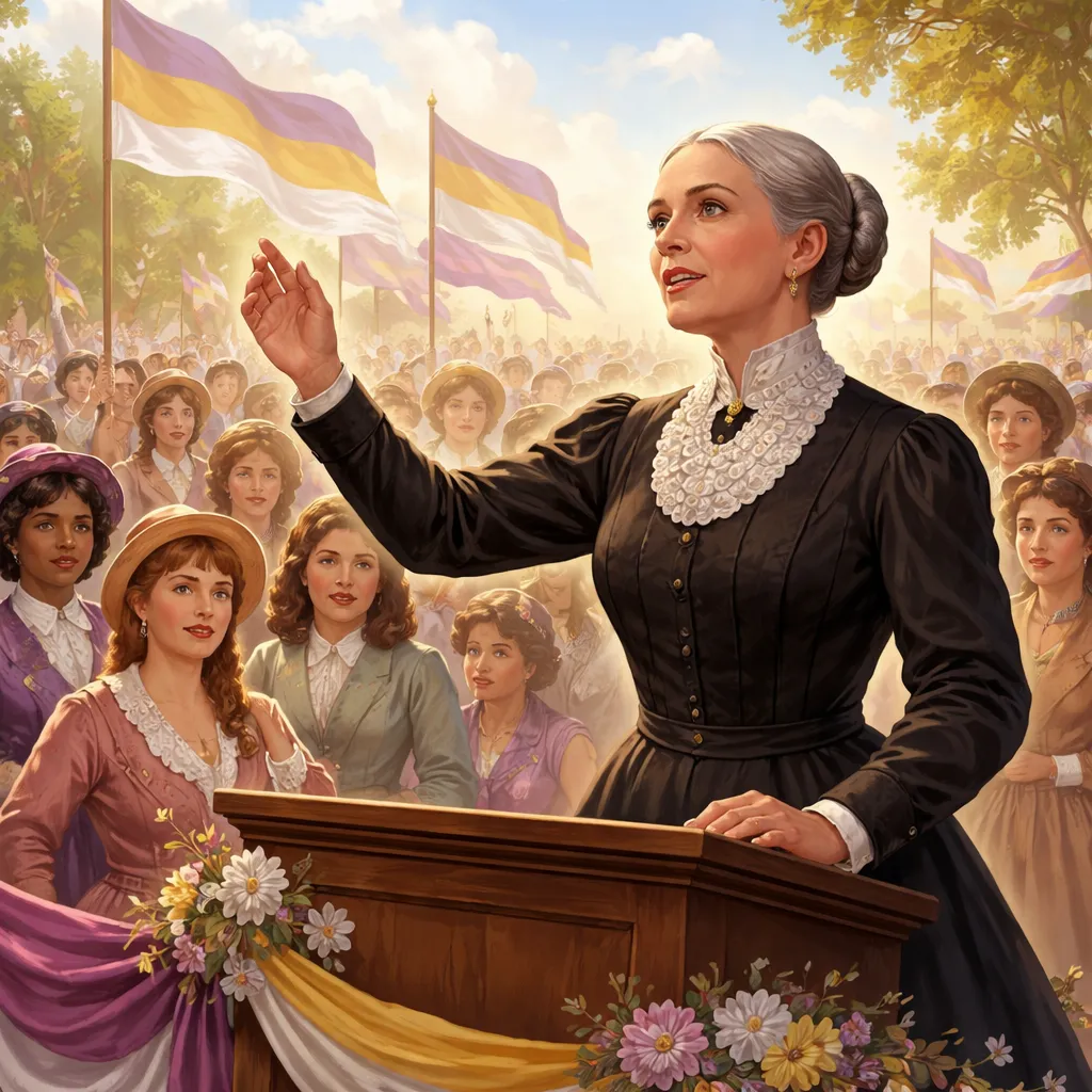 Kisah Selebriti: Susan B. Anthony – Bagaimana Susan B. Anthony Mengubah Perjuangan Hak-Hak Perempuan di Amerika?