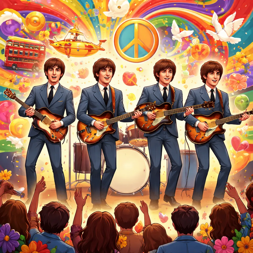 Kisah Selebriti: The Beatles – Apa yang Membuat The Beatles Menjadi Band Paling Ikonik dalam Sejarah Musik?