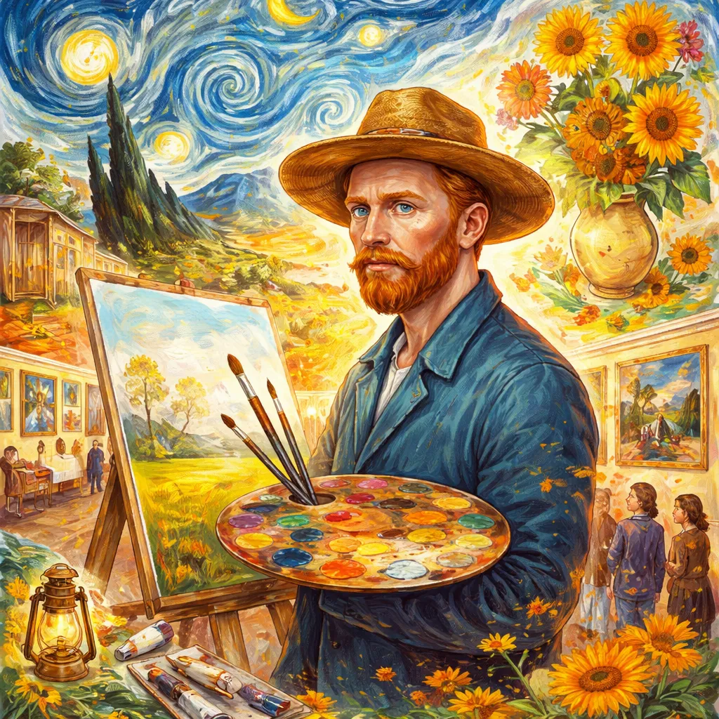 Celebrity Story: Vincent van Gogh – How Did Vincent van Gogh Become One of the Most Influential Artists in History?