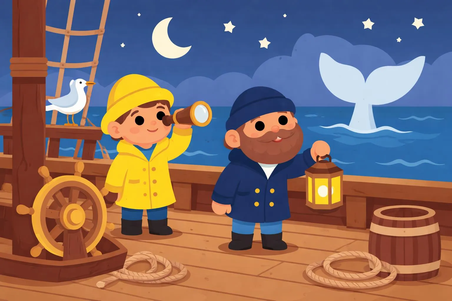Chapter 120: The Deck Toward the End of the First Night Watch - Moby Dick By Herman Melville