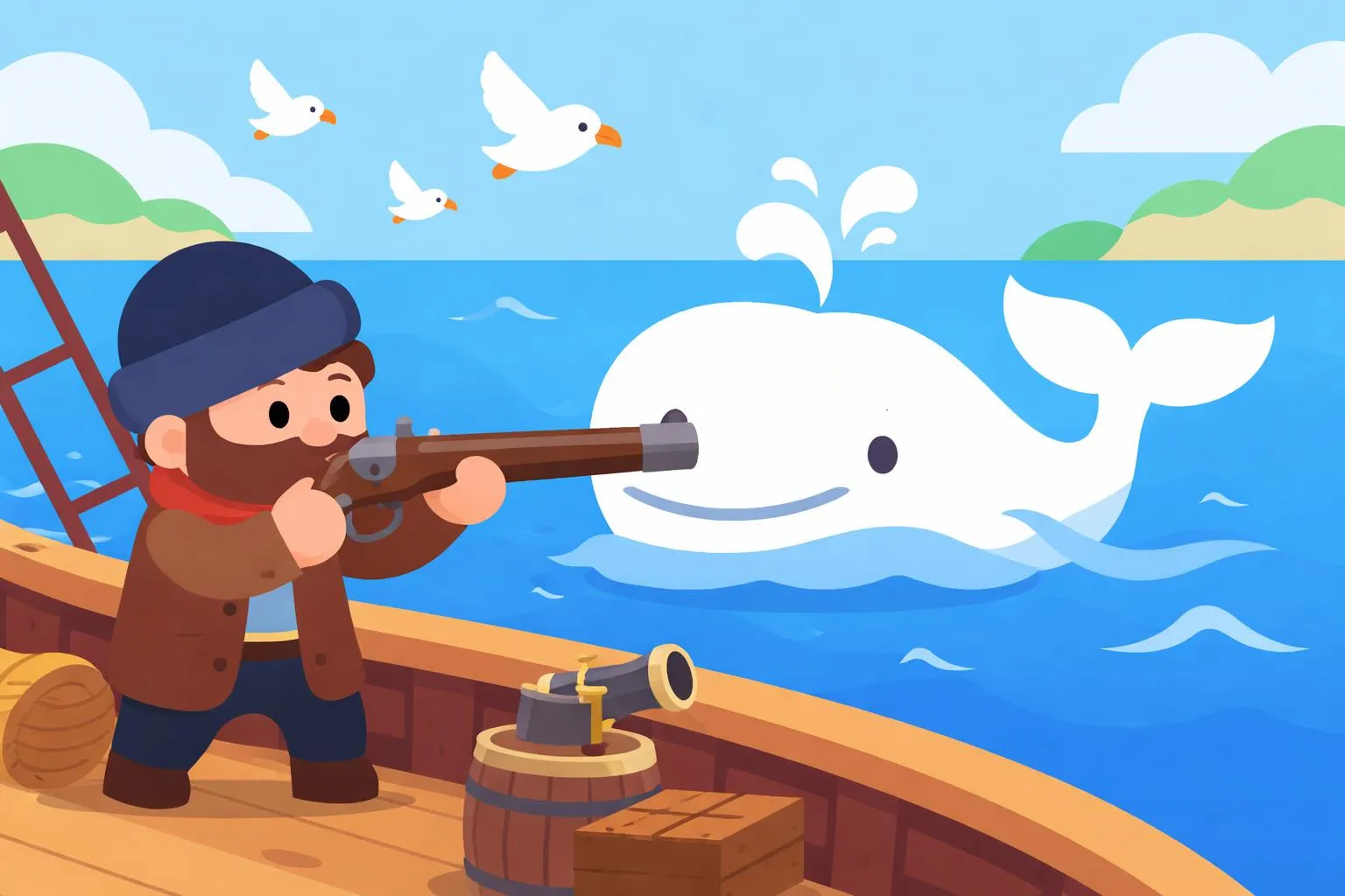 Chapter 123: The Musket - Moby Dick By Herman Melville