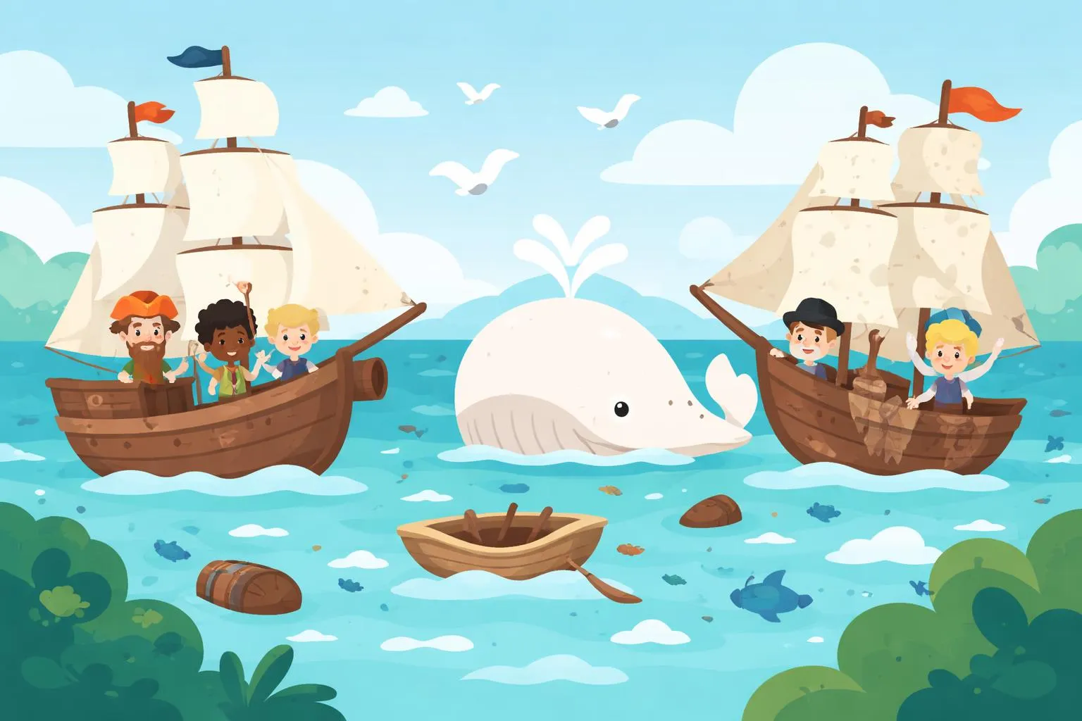 Chapter 131: The Pequod Meets The Delight - Moby Dick By Herman Melville