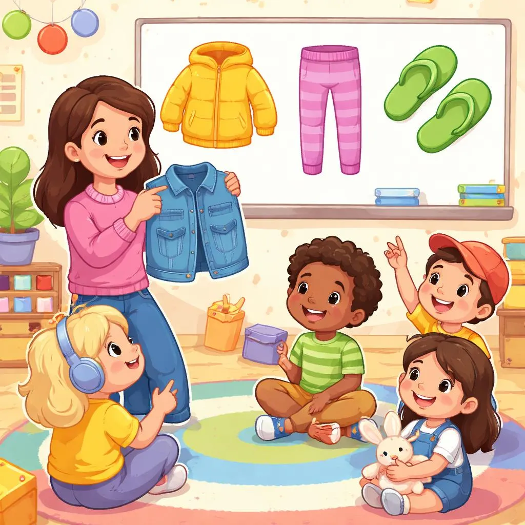 Clothing That Starts With I Explained by a Teacher to Help Children Learn English Words Through Everyday Clothes and Fun Examples