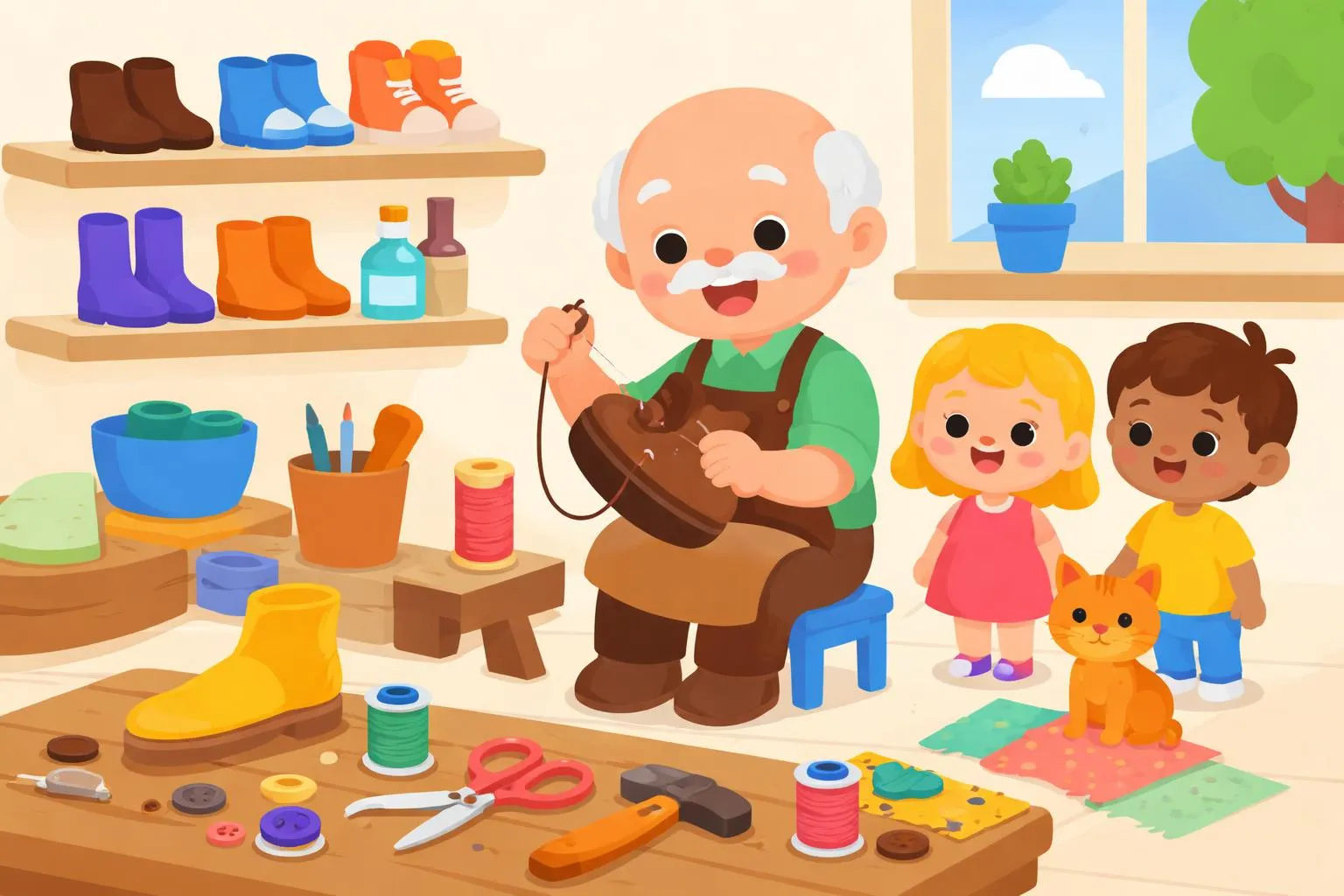 Cobbler, Mend My Shoe - Nursery Rhymes And Traditional Poems By FCIT
