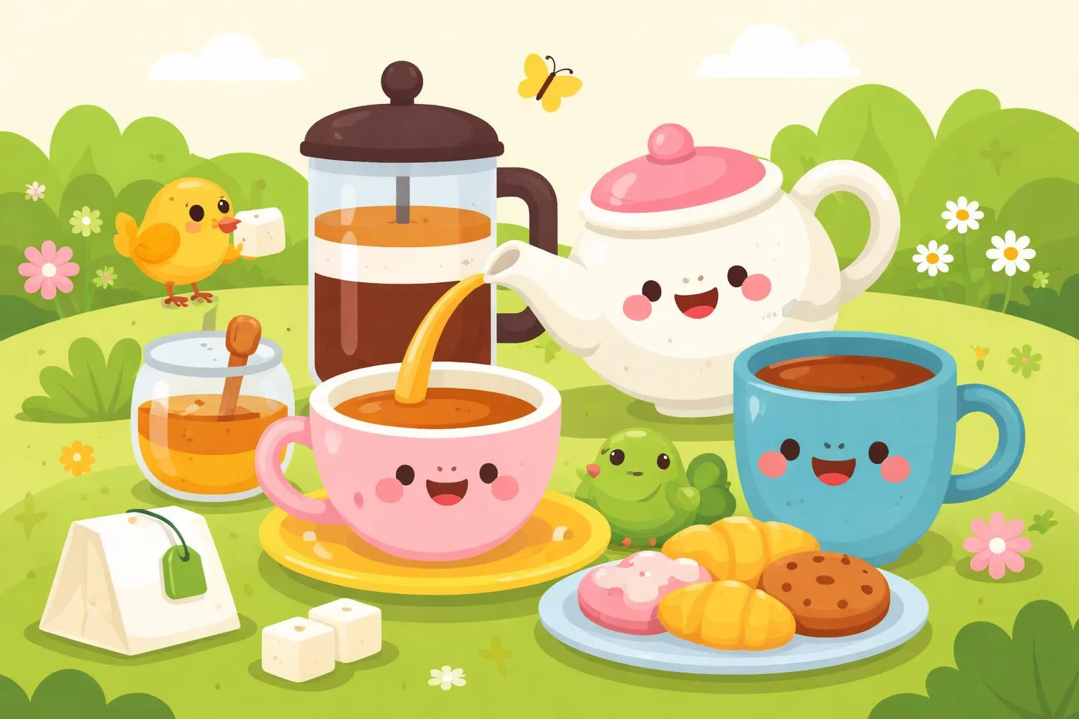 Coffee and Tea - Nursery Rhymes And Traditional Poems By FCIT