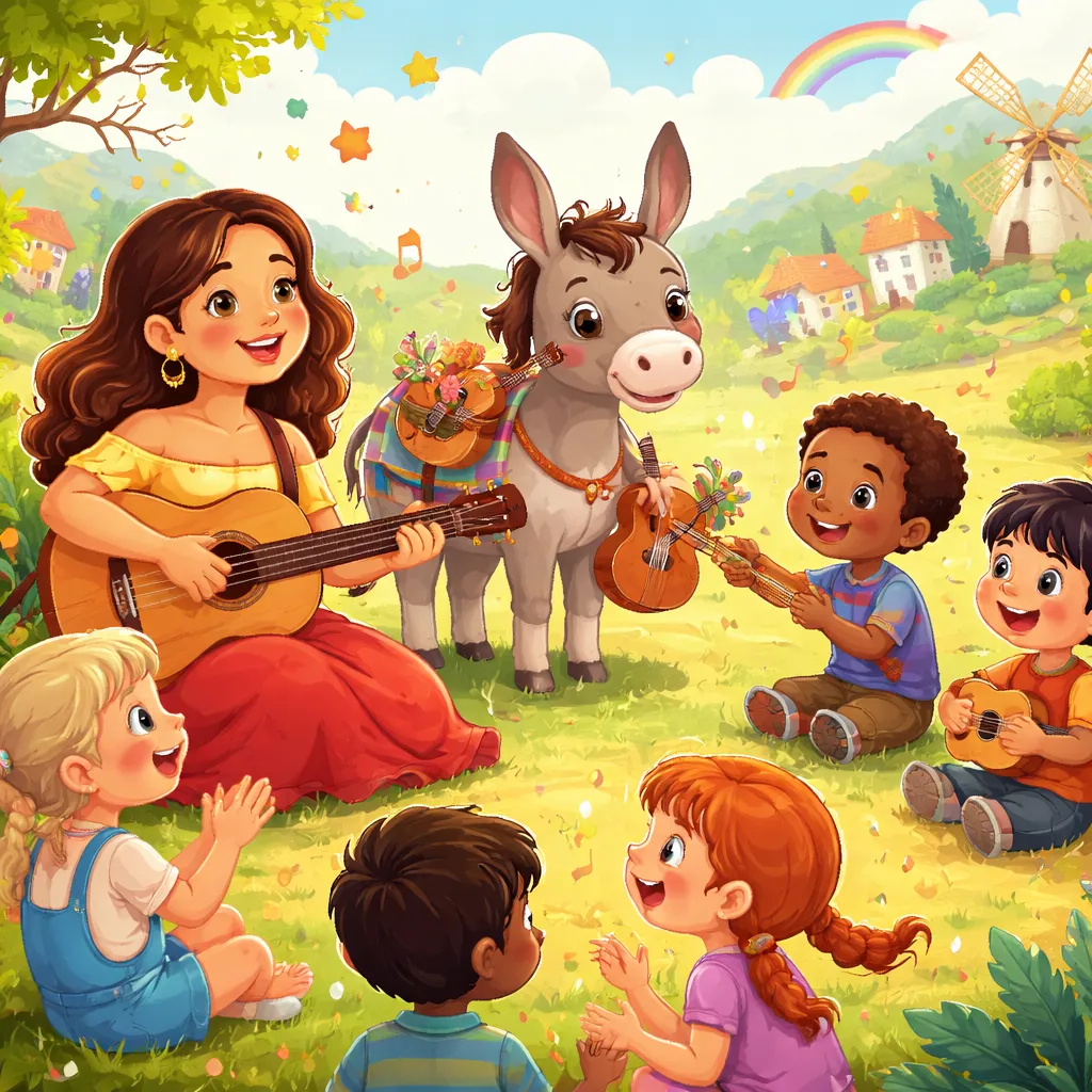 Could a Portuguese Song Like “The Little Donkey (O Burrinho)” Become Your Child’s Favorite English Lesson?