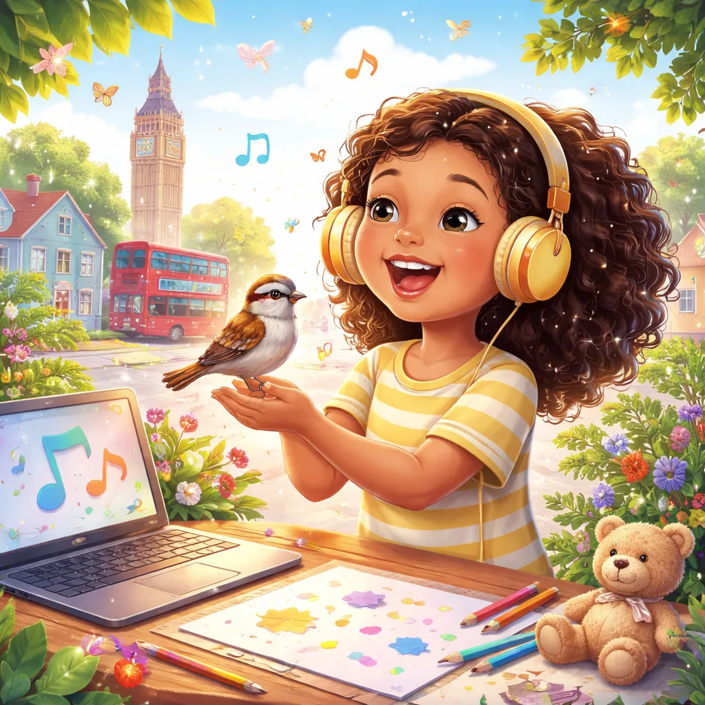 Could a Portuguese Song Like “The Little Sparrow (O Pardal)” Bring Everyday English to Life for Your Child?