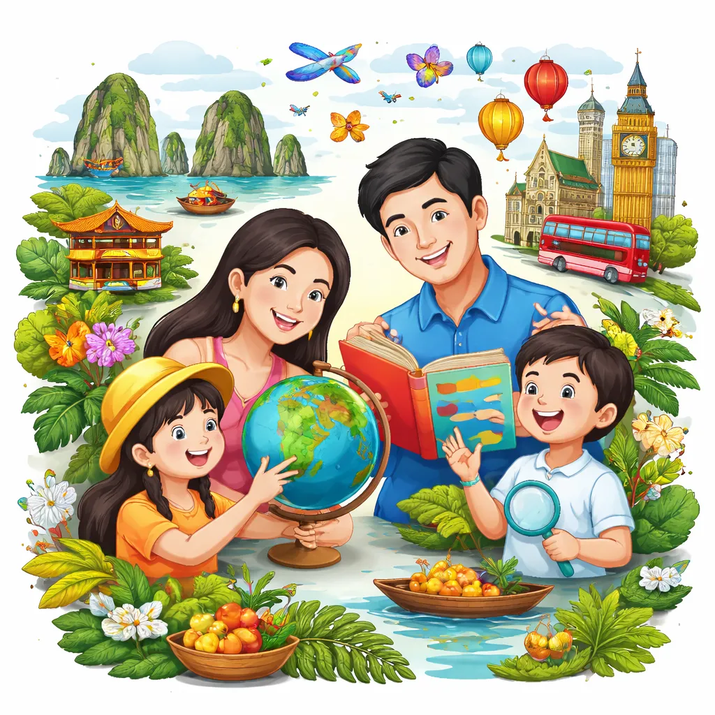 Could Learning Reading:Vietnam Support Kids and Parents in Building English Skills Through Culture, Geography, and Simple Stories Together?