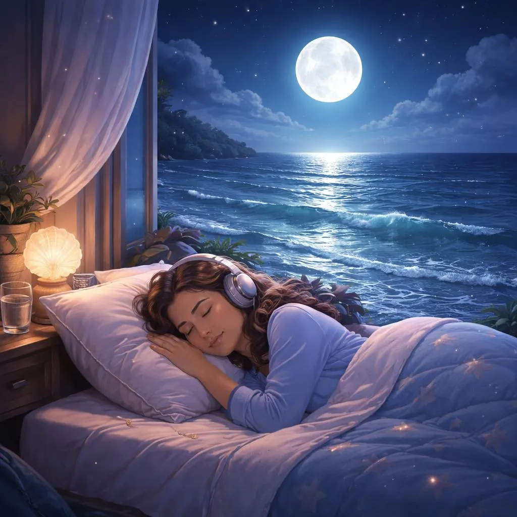 Могут ли самые нежные волны направить вас ко сну? Утешение взрослых аудио-сказок на ночь