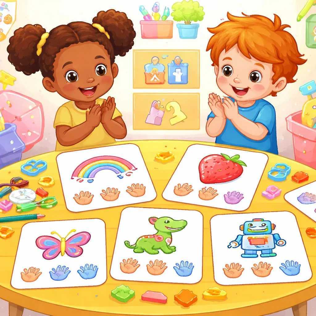 Counting Syllables Flashcards for Kids – Free Printable PDF