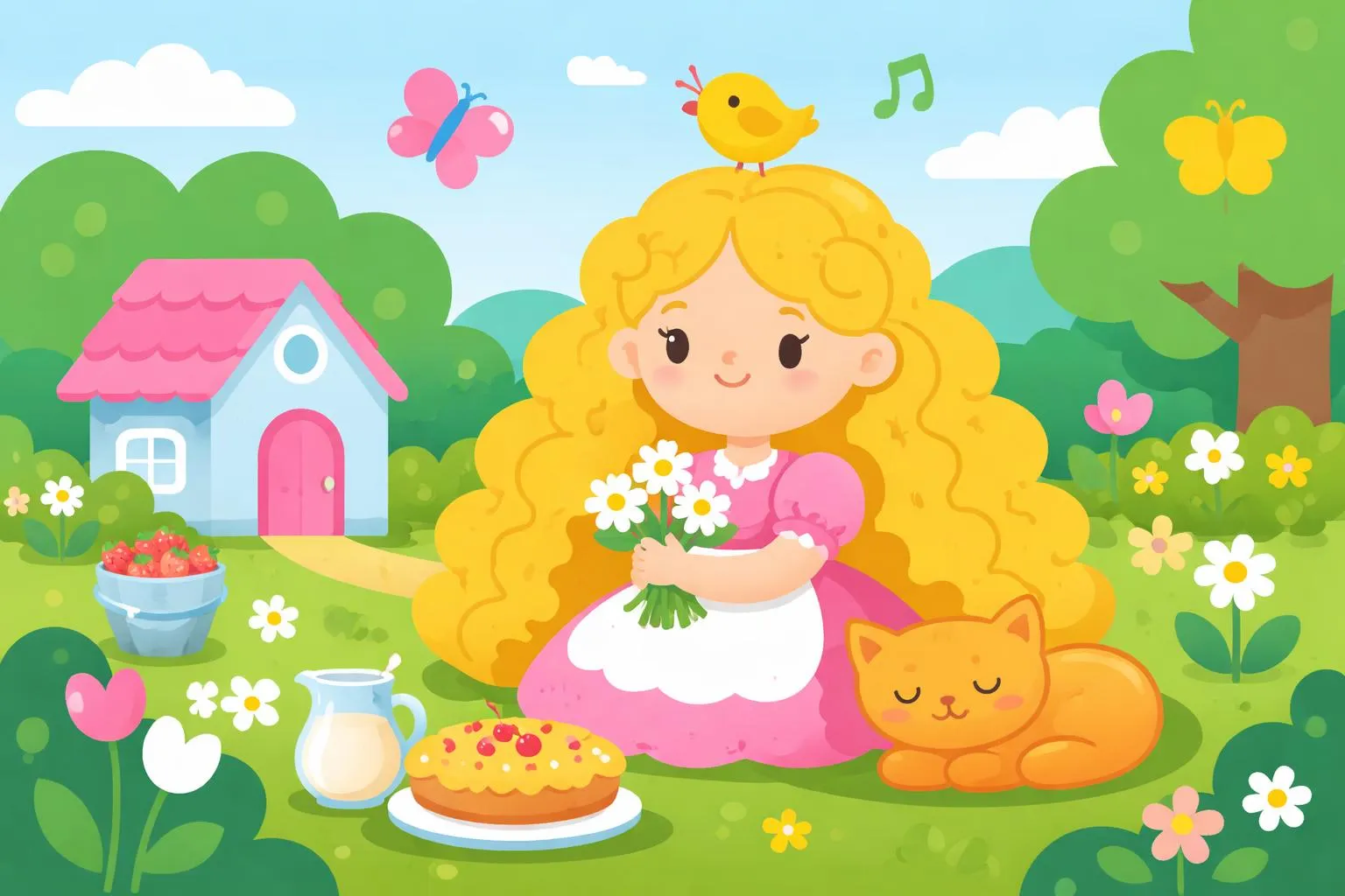 Curly Locks, Curly Locks - Nursery Rhymes And Traditional Poems By FCIT