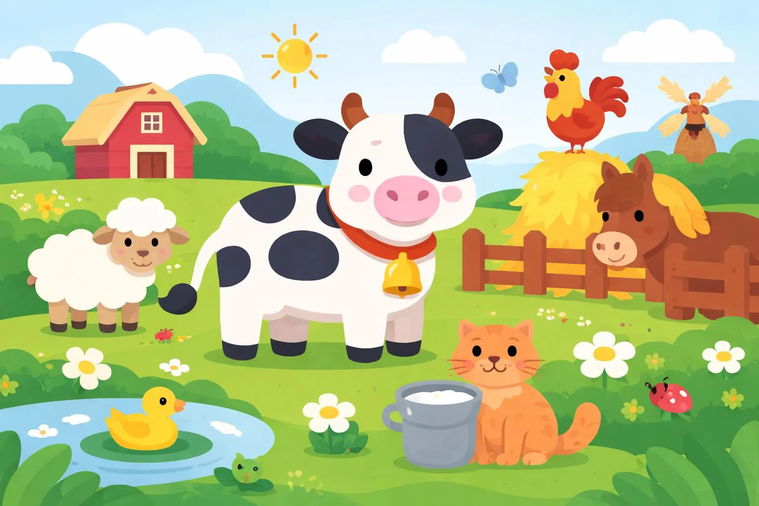 Cushy Cow Bonny - Nursery Rhymes And Traditional Poems By FCIT