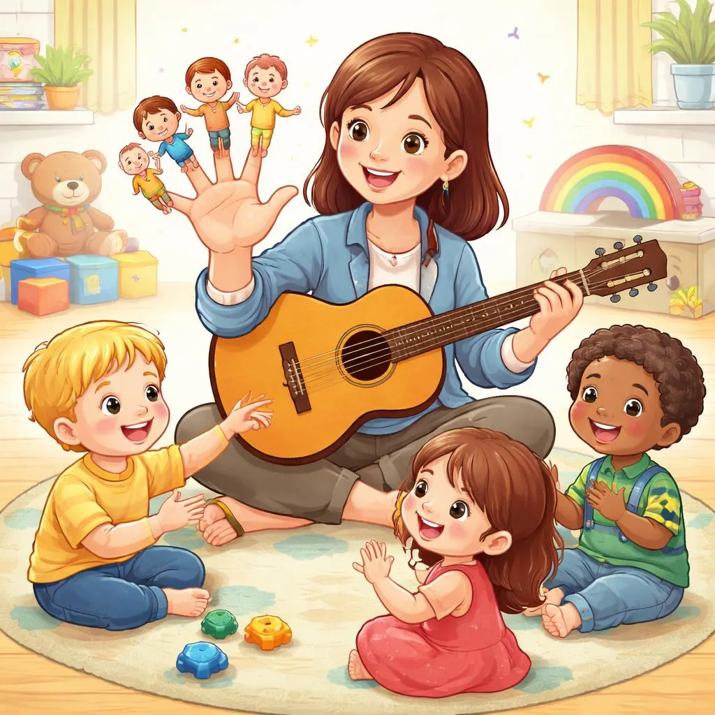Daddy Finger Song Lyrics Explained by a Teacher Through Music, Family Vocabulary, and Gentle Early English Learning