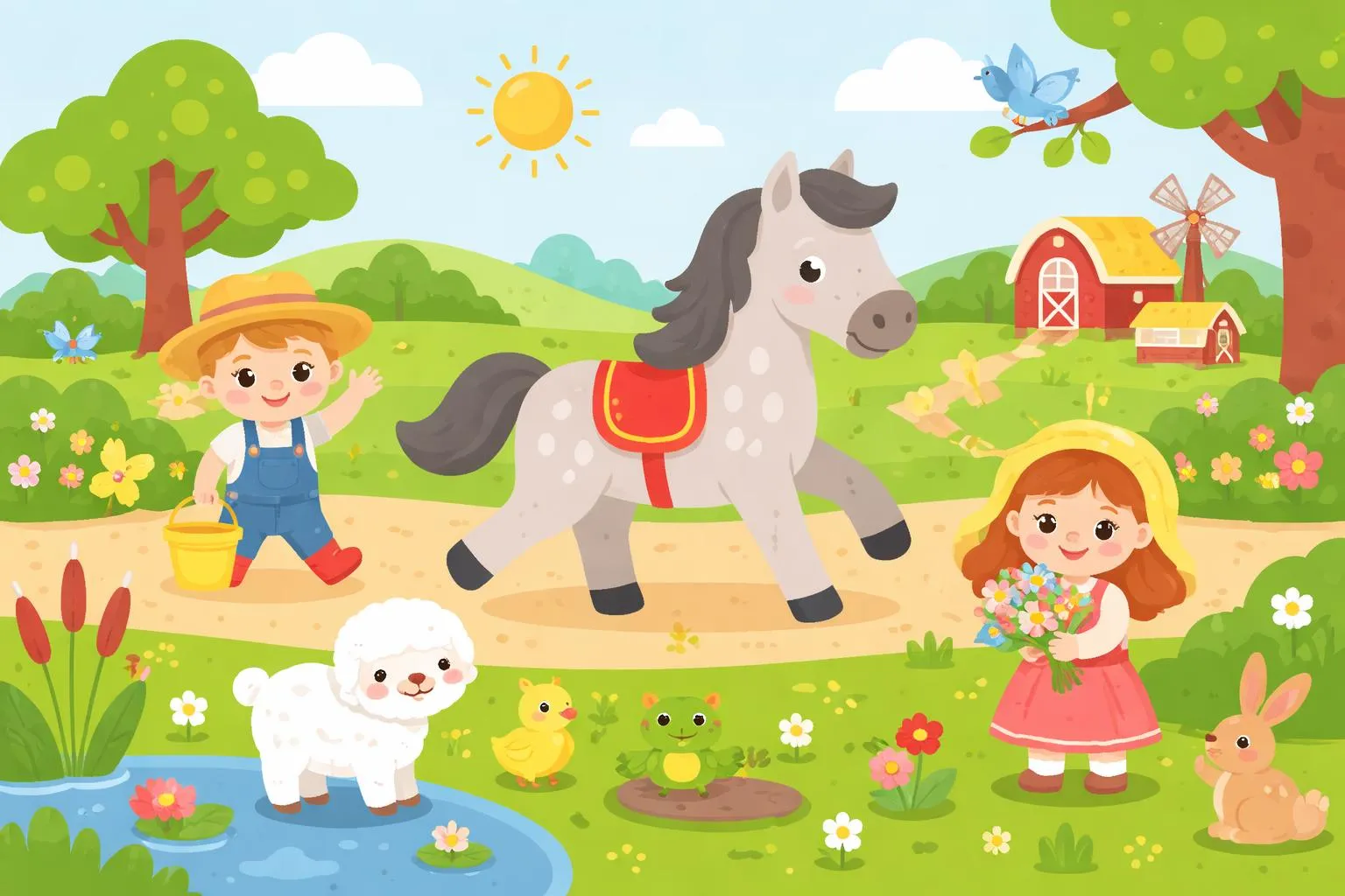 Dapple Gray - Nursery Rhymes And Traditional Poems By FCIT