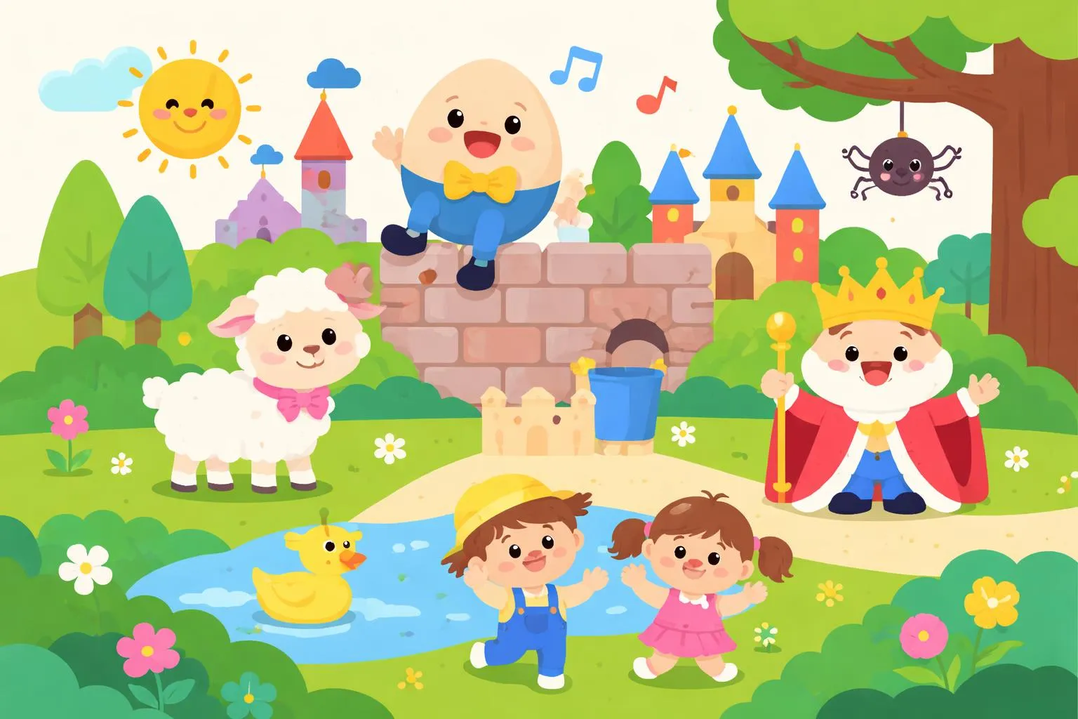 Diddley, Diddley, Dumpty - Nursery Rhymes And Traditional Poems By FCIT