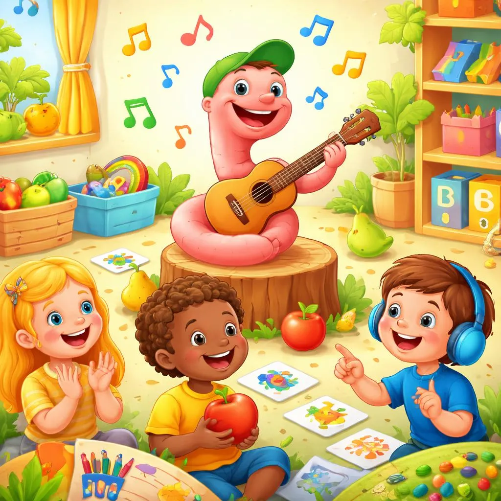 Discover Fun Language Learning with herman the worm song for Kids Through Lyrics, Vocabulary, Phonics, and Creative Classroom Activities