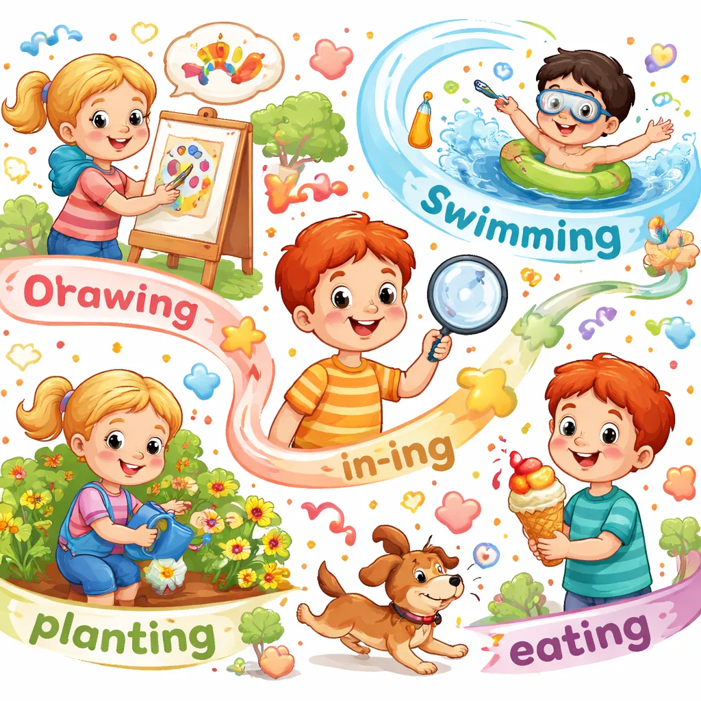 Do You Enjoy Learning? A Kid's Fun Guide to Verbs Followed by Gerunds