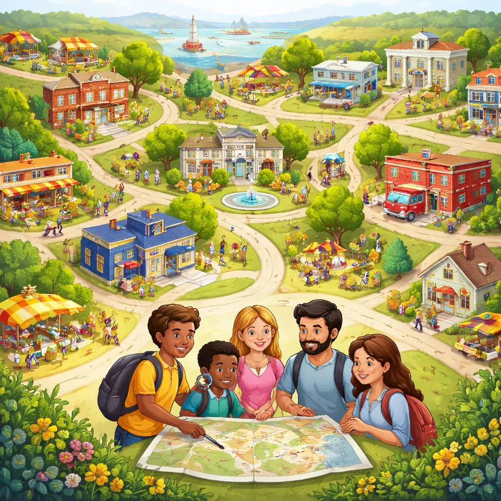 ¿Conoces todos los lugares y sitios importantes de tu comunidad?