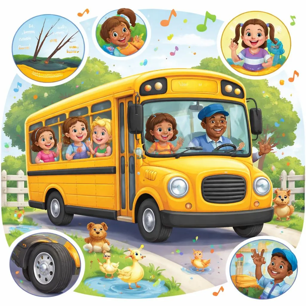 ¿Te sabes todas las palabras de la canción de 'Las Ruedas del Autobús'?