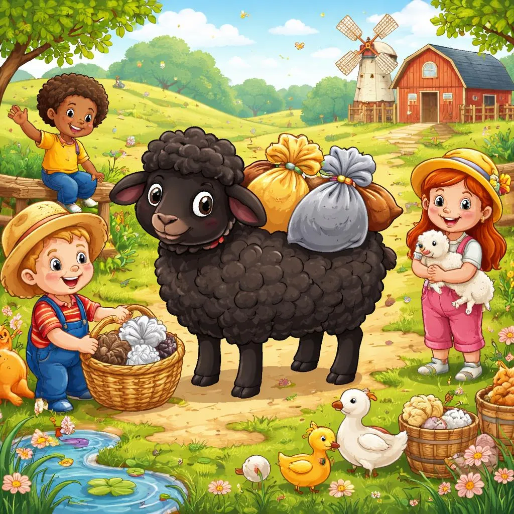 ¿Conoces la clásica Oveja Negra con letras que encantan a los niños?