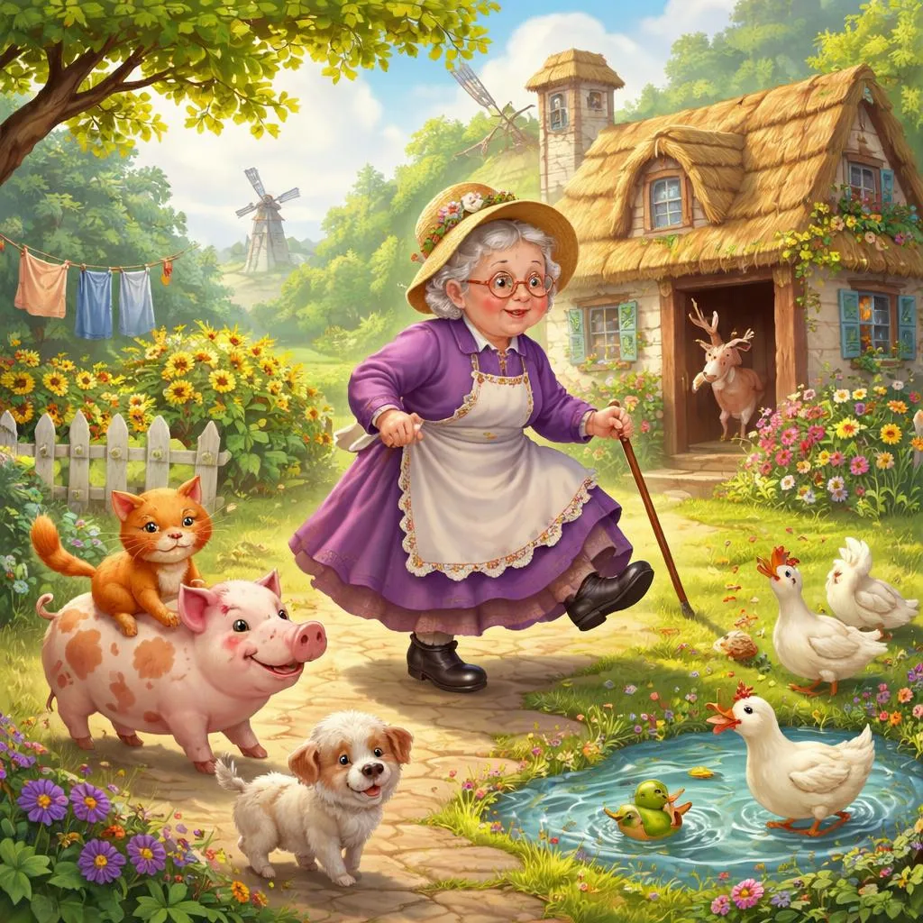 ¿Conoces la divertida historia detrás de la rima infantil de la Vieja Dama Mack?