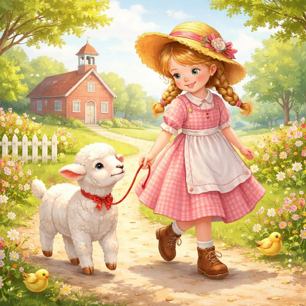 Знаете ли вы милую историю о «У Мэри был маленький барашек»?