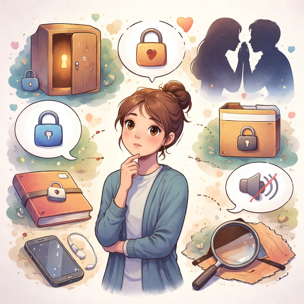 ¿Sabes cuándo algo es “privado” y “secreto” en lugar de simplemente oculto?