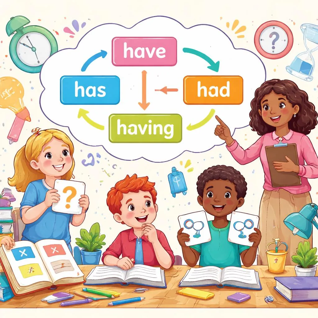 Знают ли ваши ученики все формы глагола Have в английском языке?