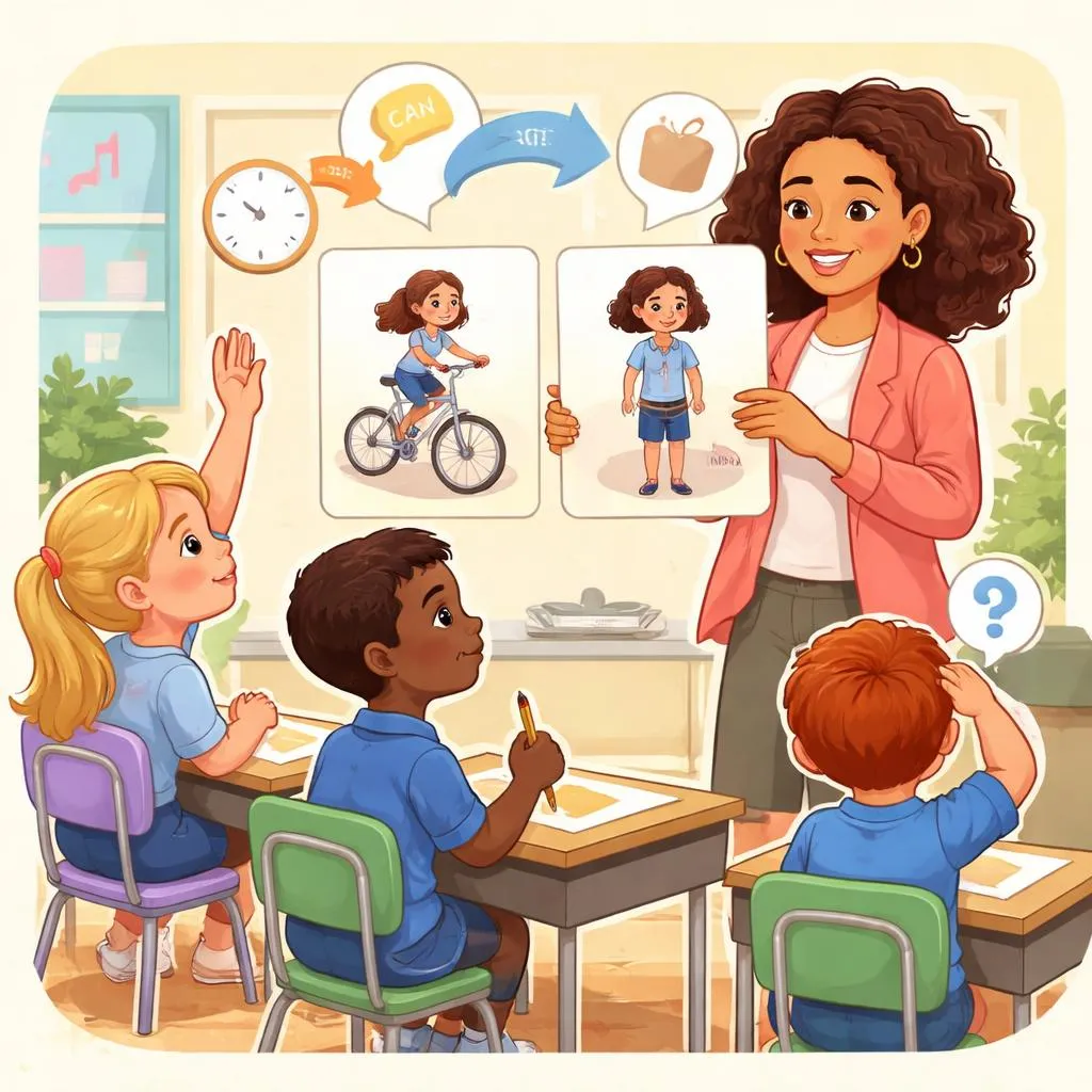 Знают ли ваши ученики, как правильно использовать глагол 'can' в прошедшем времени?