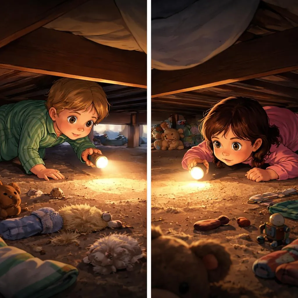 Does Being Crawling To Feel Different From Being Creeping To When Exploring Under The Bed?