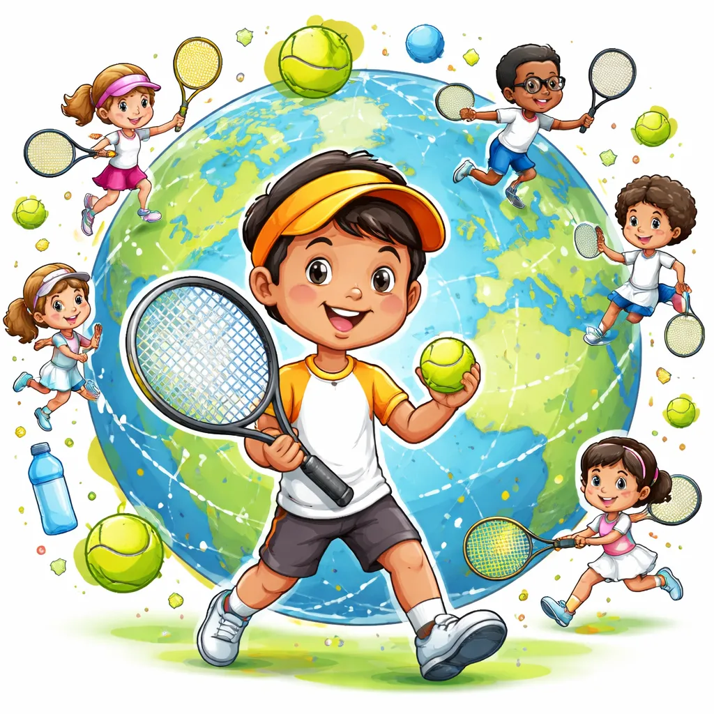 Does Learning the Core Vocabulary of Tennis and Racket Help Your Child Excel in Global Sports Conversations?