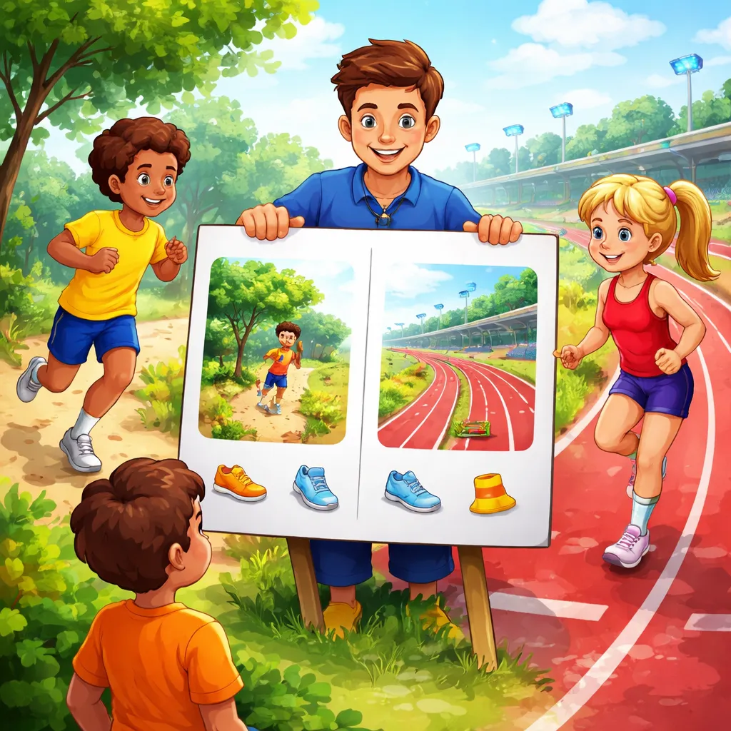 Does Your Child Know the Essential Language Differences Between Running and Track to Succeed in Sports English?