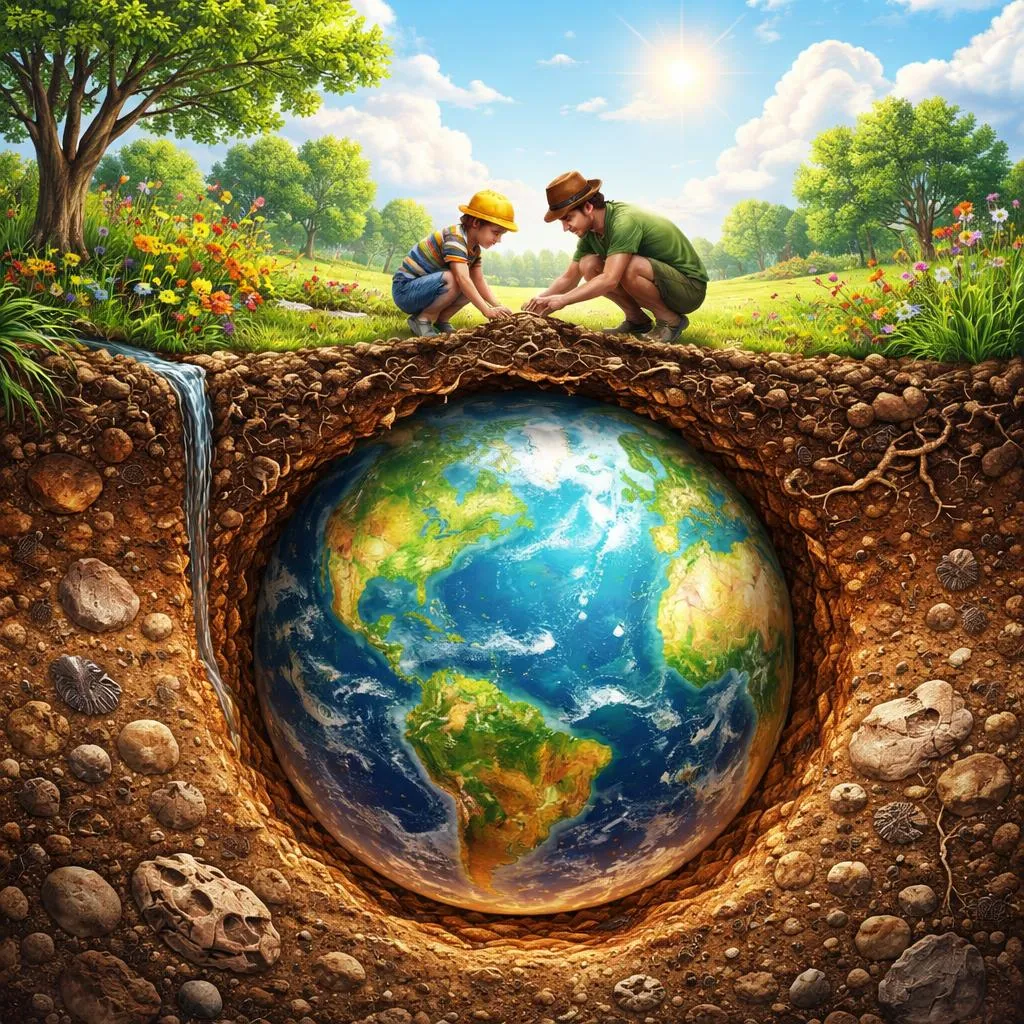 Bumi dan Tanah: Apakah Tanah di Bawah Kakimu Sama dengan Planet Kita?