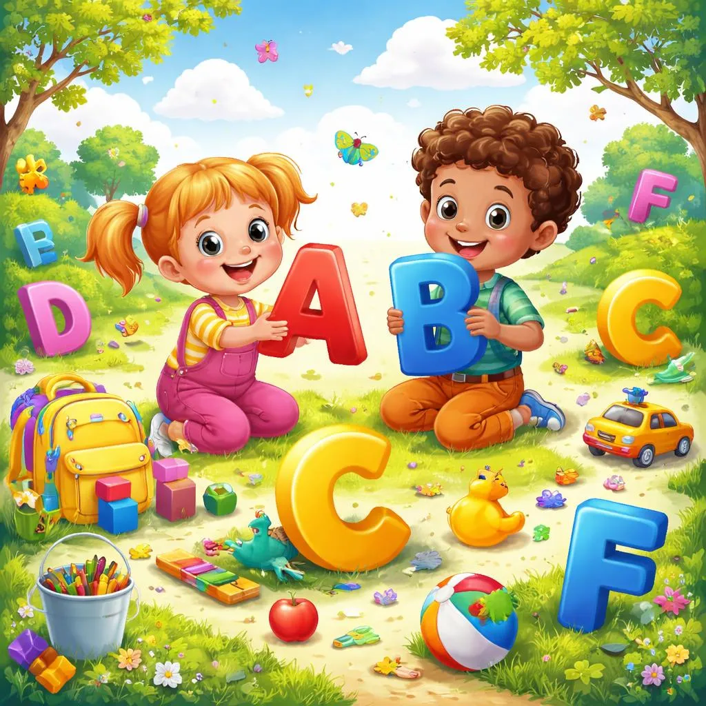 English Alphabet: Learn the ABCs Step by Step for Children
