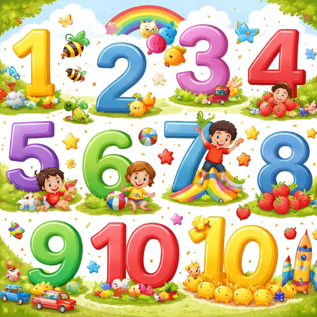 English Numbers Word