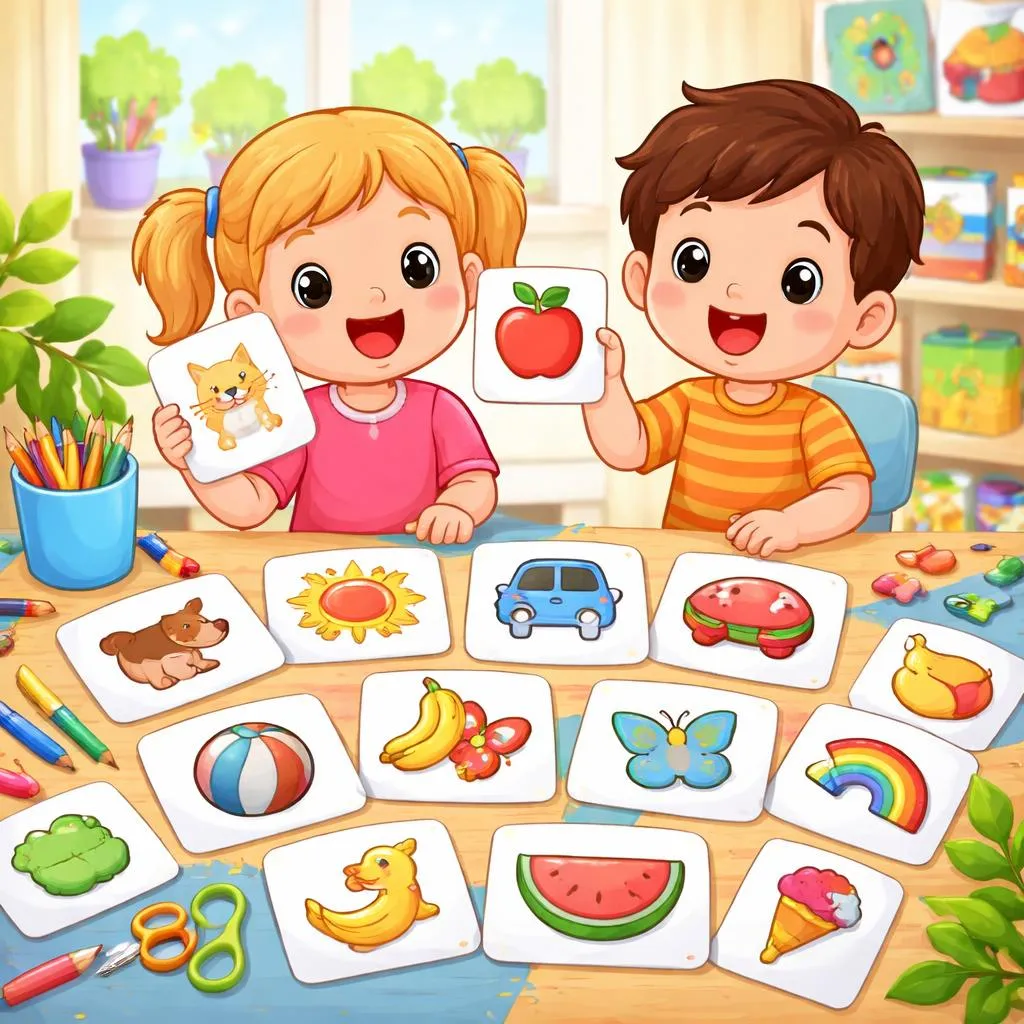 Kartu Flash Kata Bahasa Inggris untuk Anak-Anak – PDF Cetak Gratis