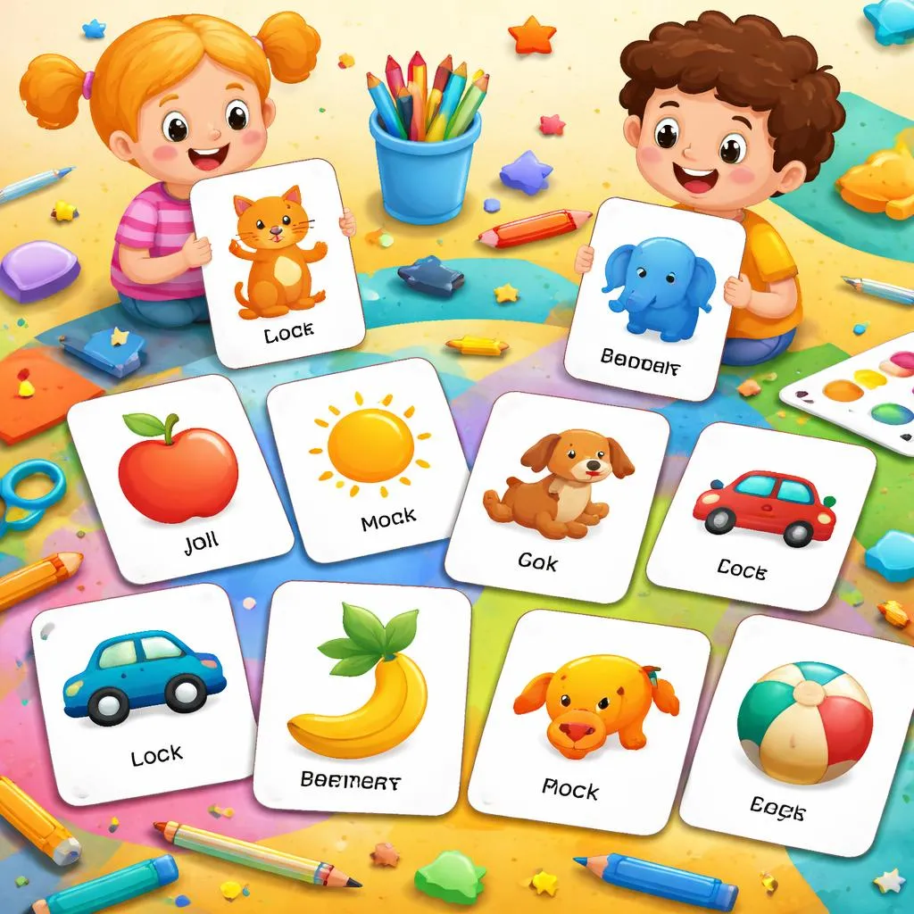 Flashcards de Palavras em Inglês com "it" para Crianças – PDF Gratuito para Imprimir