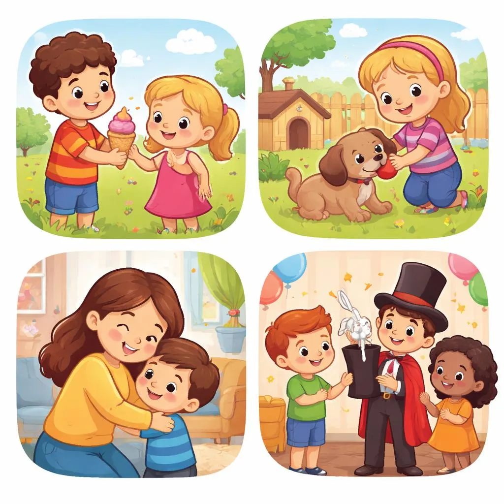 Example for Object Pronoun: Simple Sentences for Children