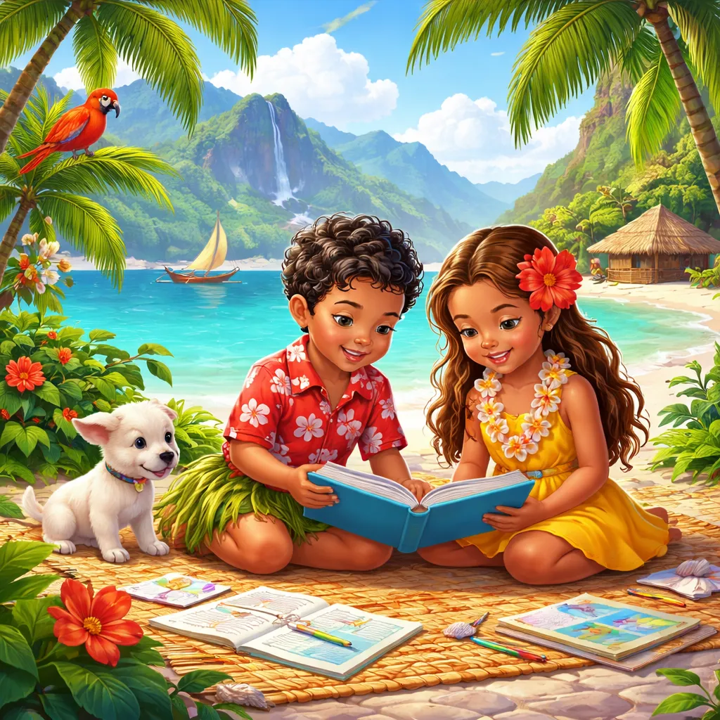 Explore Island Culture and English with Learning Reading: Tonga