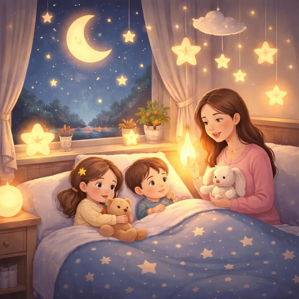 Explore the Magic of “twinkle twinkle little star lullaby” and Its Gentle Power in Early Childhood English Learning and Bedtime Routines