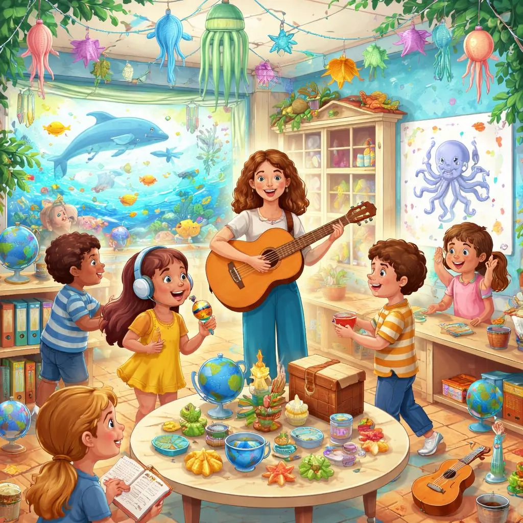 Exploring Language, Music, and Ocean Imagery Through underneath the sea lyrics in a Rich and Encouraging English Classroom Experience