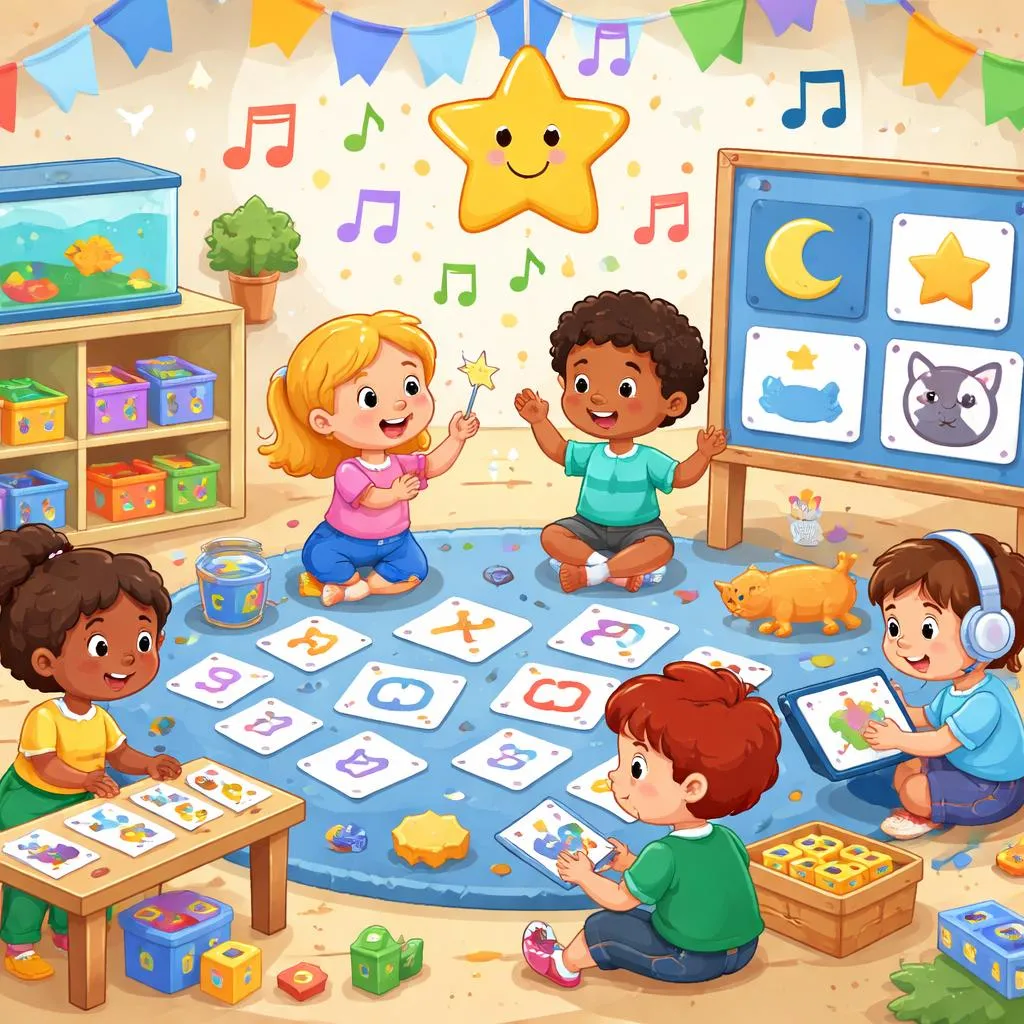 Exploring little star lyrics with Fun Language Learning Activities, Vocabulary Practice, Phonics Skills, and Creative Classroom Ideas for Kids